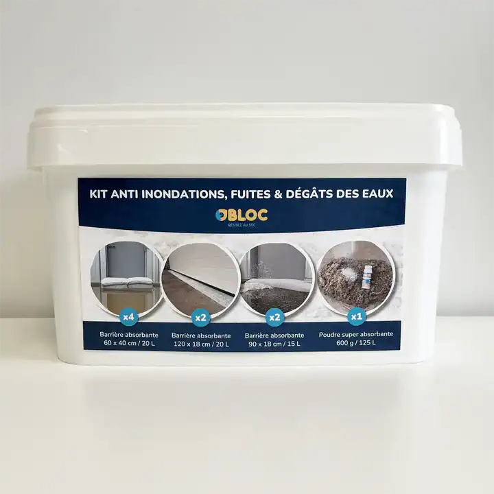 Kit anti-inondation protection totale OBLOC