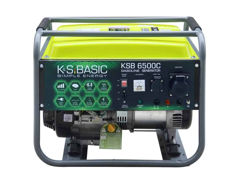 Focus Groupe eletrogene a essence KSB6500C