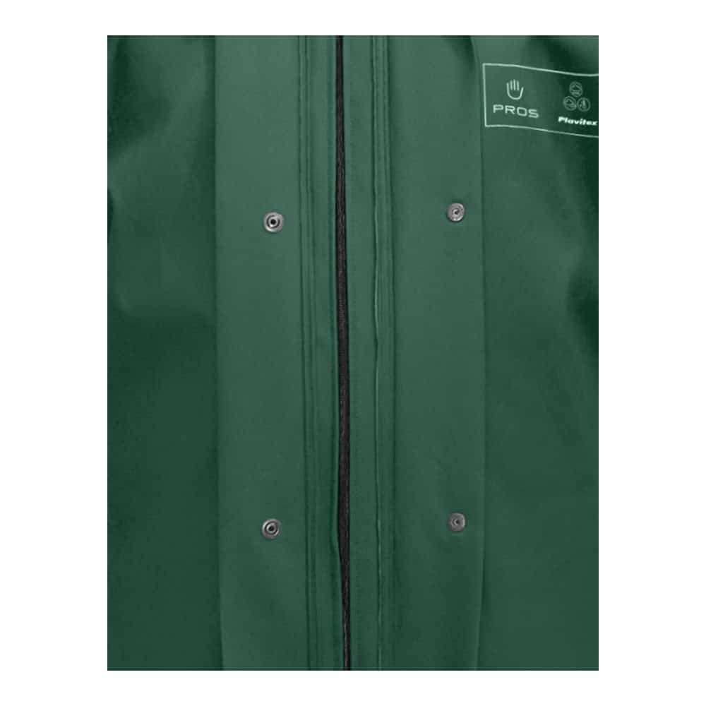 Combinaison imperméable de type ciré vert