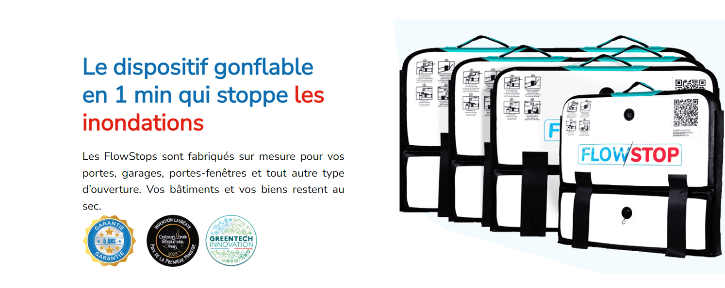 Banniere Flowstop - Communication supplémentaire