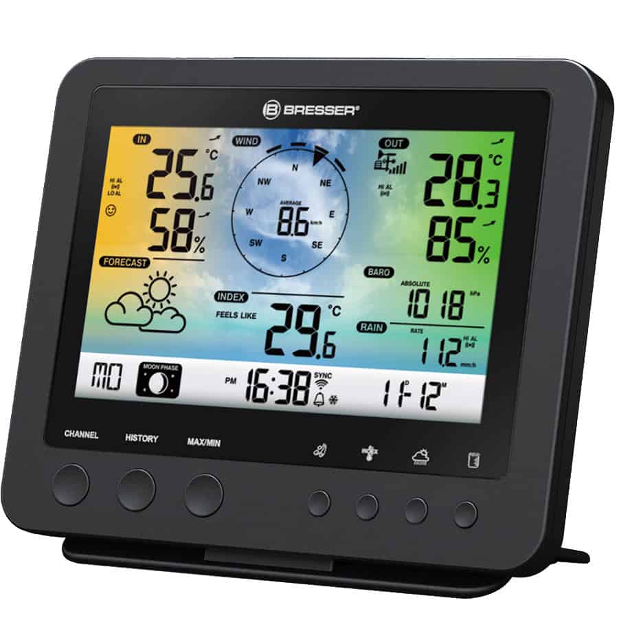 Centrale météo 5-en-1 couleurs avec système WIFI – Image 2
