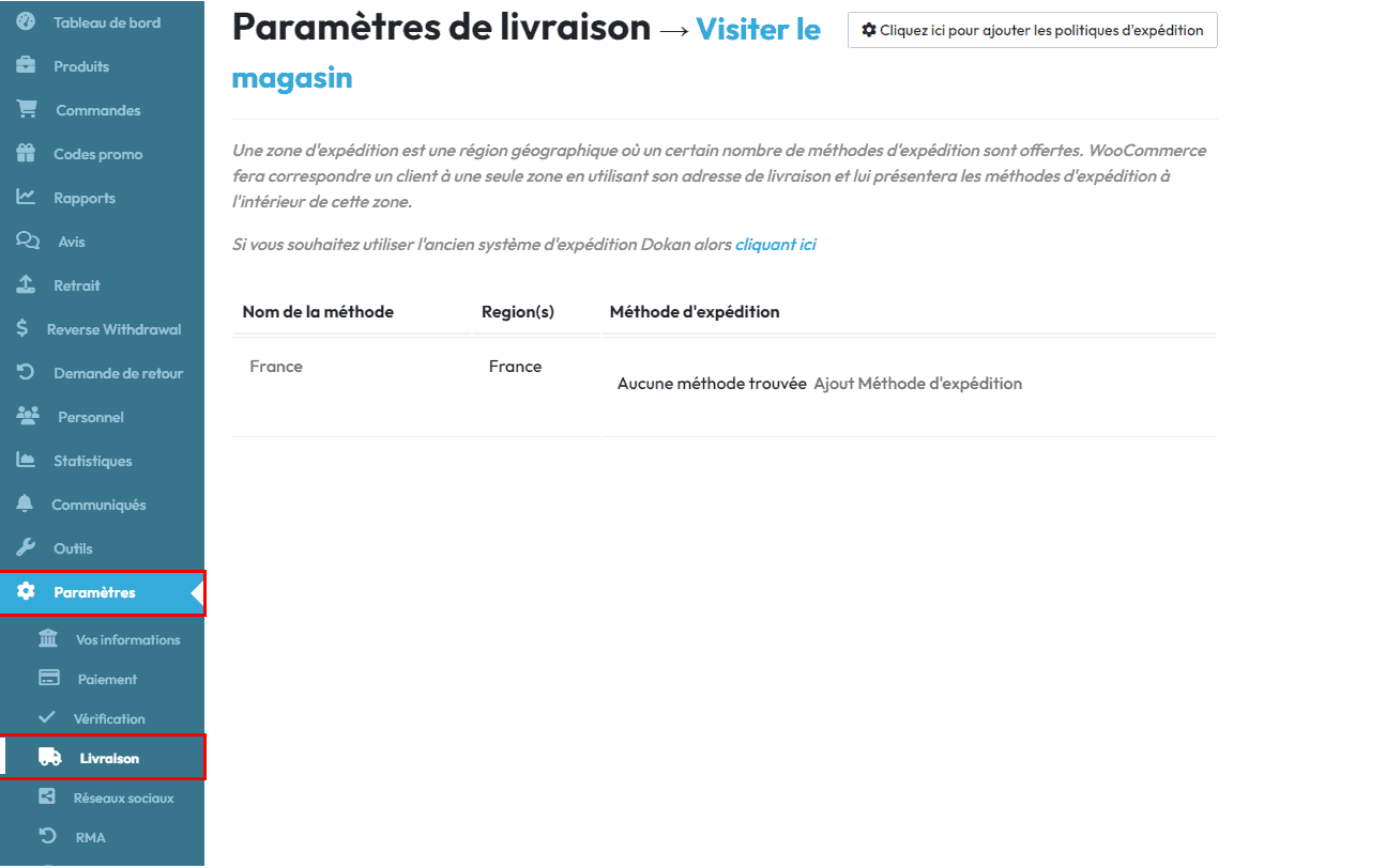 Gestion des livraisons - Help Center - Floody
