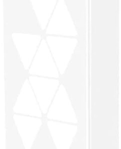 Coffret d'habillage moderne dissimulant des installations techniques