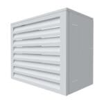 Cache Clim et Pompe Chaleur ATOLE en Aluminium Thermolaque