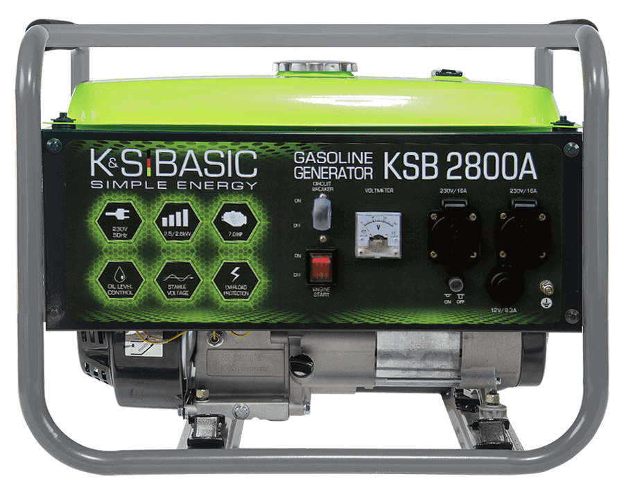 Groupe électrogène à essence KSB 2800A