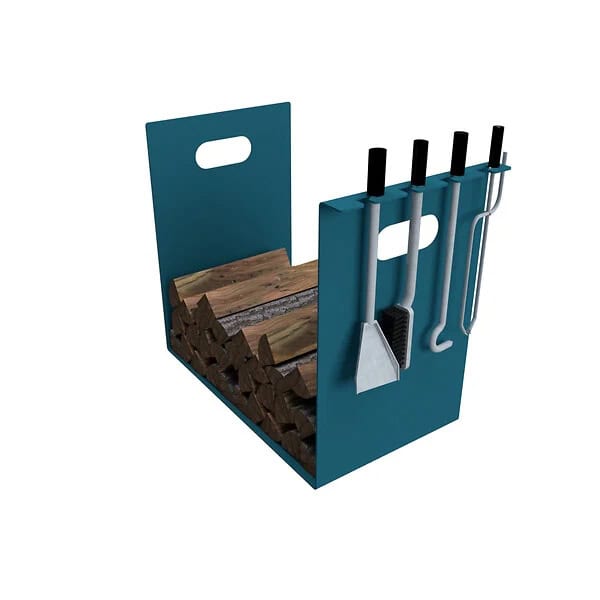 Porte buche ATOLE Bleu pétrole