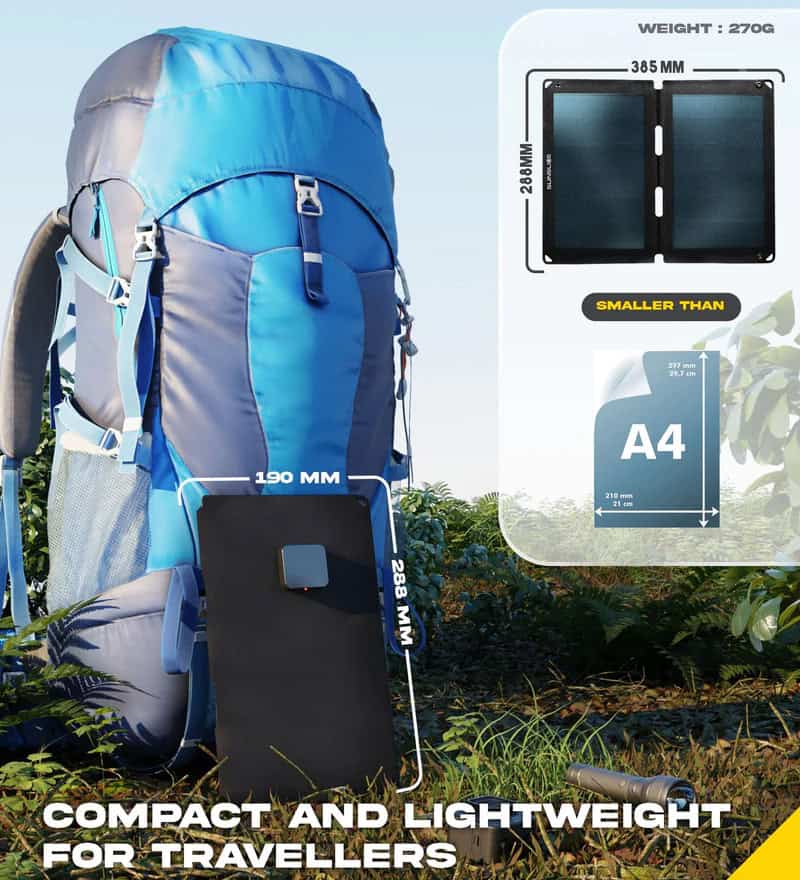 Fusion Flex 12 Watts - Panneau Solaire Portable – Image 11