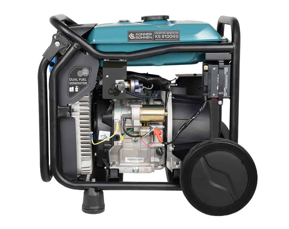 Générateur à essence-gaz de type inverter KS 8100iEG
