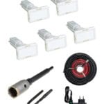Pack 5 assécheurs pose INTERIEURE (Traite 4 mètres de Mur) - USAGE pièce de vie