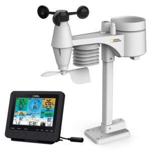 Centrale météo 7-en-1 avec écran en couleurs National Geographic