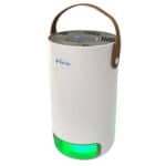 Purificateur d'air avec filtre HEPA, PM2, ioniseur, lampe UV, 3 vitesses et mode AUTO pour 15m2.