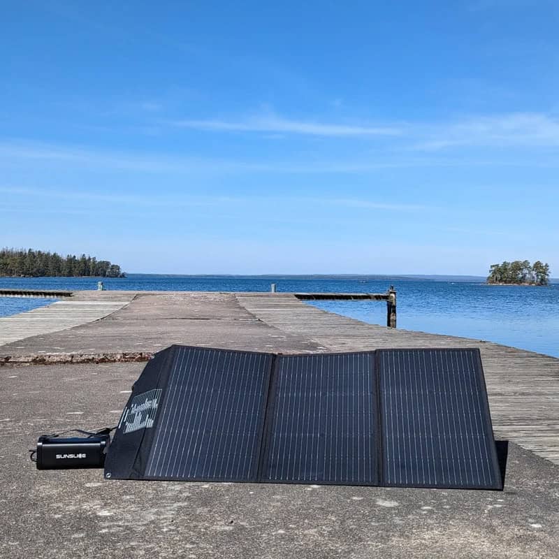 Fusion 100 Watts - Panneau solaire pliable portable – Image 14