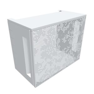 Cache Clim et Pompe à Chaleur ATOLE en Aluminium Thermolaqué