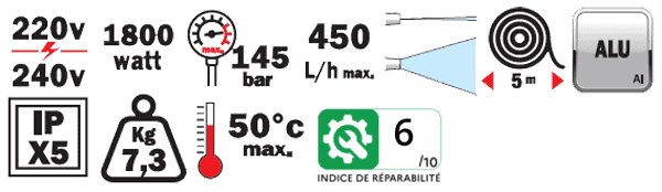 Informations Nettoyeur RX3 - RIBIMEX