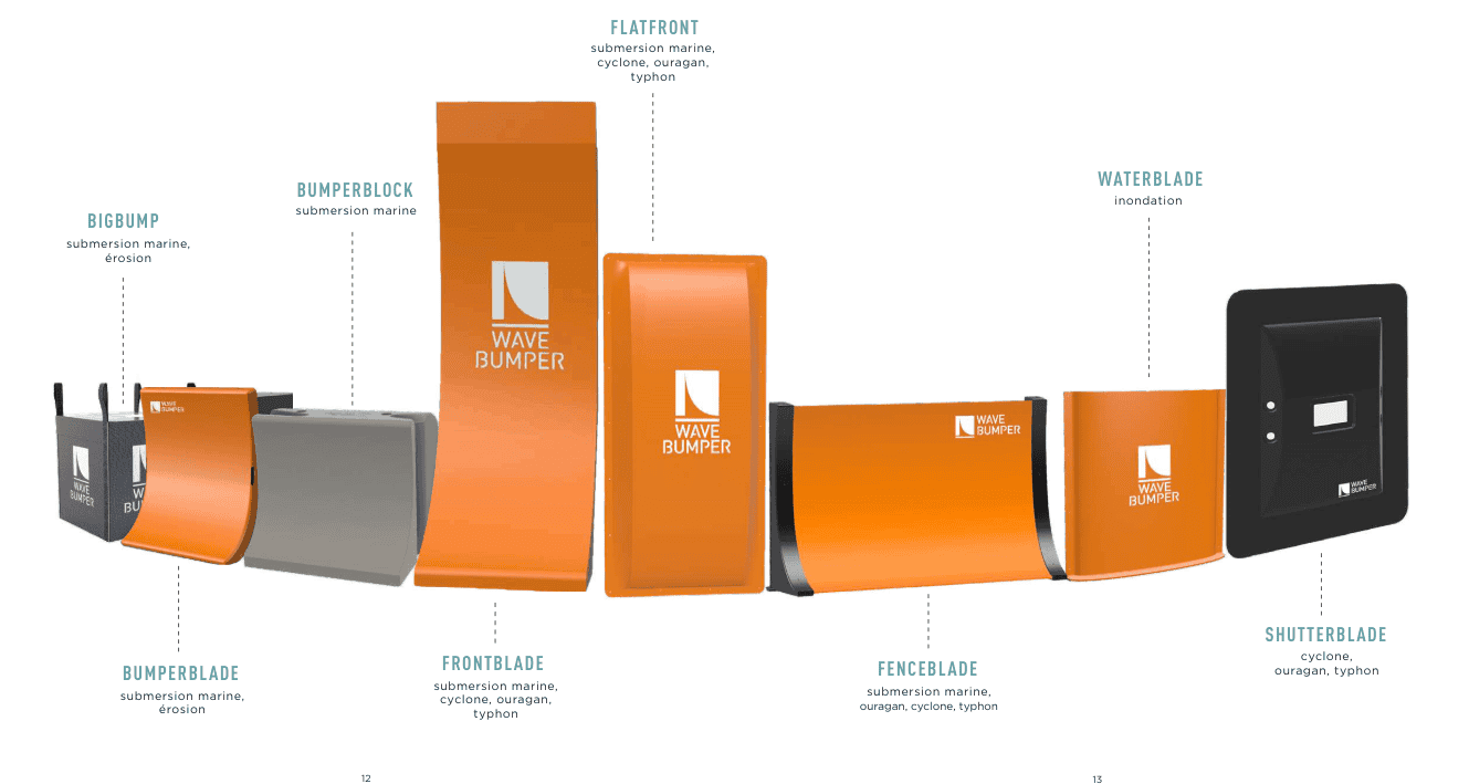 Schema produits Wave Bumper