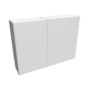 Cache nourrice plomberie ATOLE largueur réglable en acier Blanc