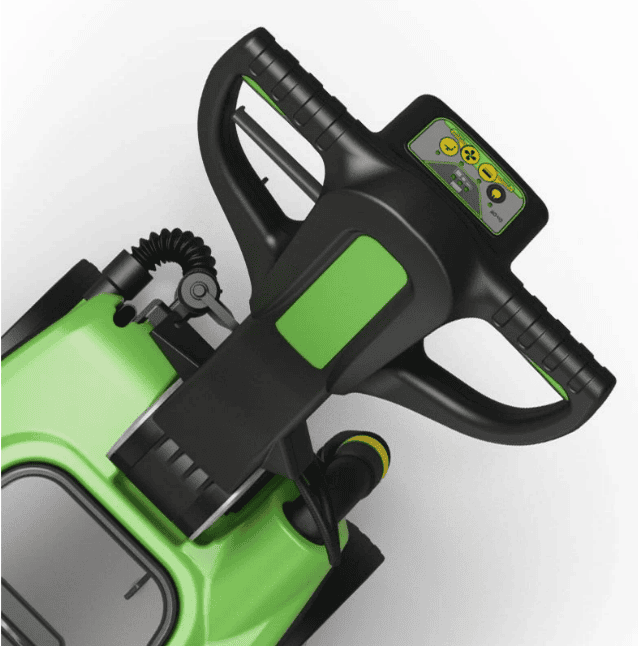 Tableau de commande ergonomique de l’autolaveuse CT30