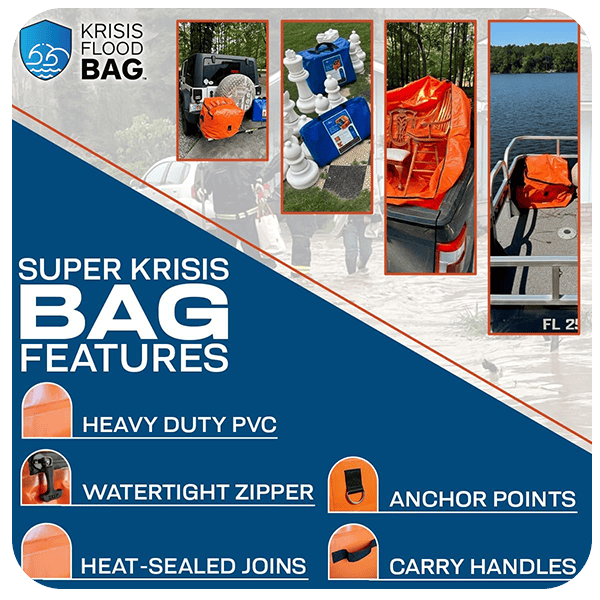 Infos complémentaires - Communication - KRISIS FLOOD BAG