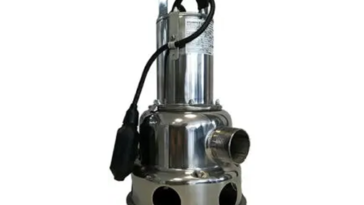 Pompe de relevage eaux usées inox submersible Technirel 358 AUTO avec roue Vortex