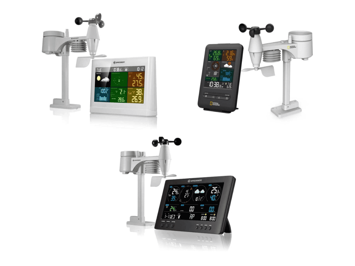 Différents types de centrales météo : domestiques, professionnelles, connectées