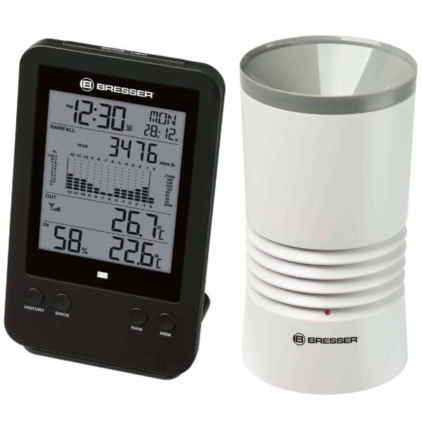 pluviomètre électronique professionnel BRESSER