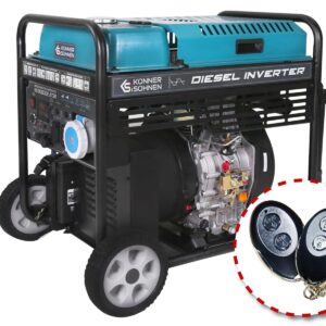 Groupe électrogène à inverter diesel Könner & Söhnen KS 9500iDЕ ATSR