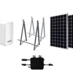 Système solaire de balcon Könner & Söhnen KS SBS800-SET4