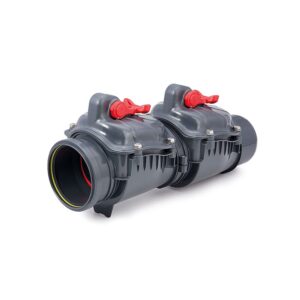 Clapet anti-retour à deux battants