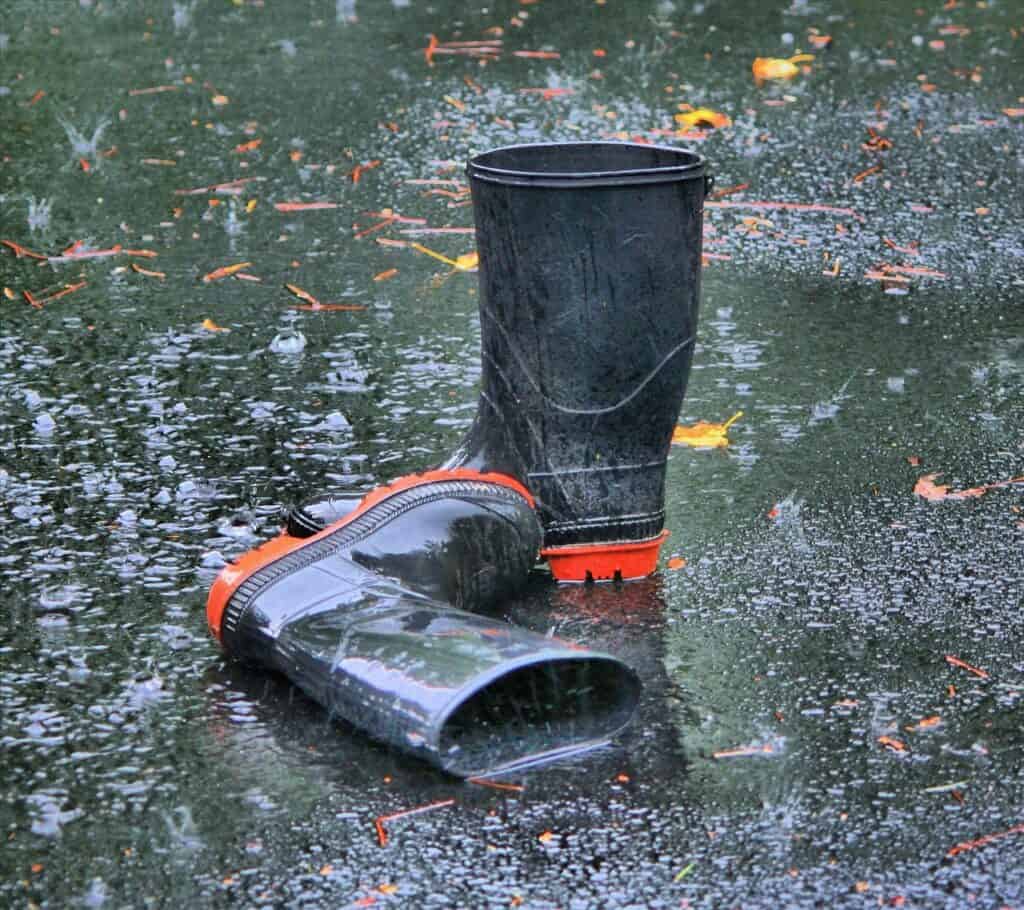 bottes de pluie étanches