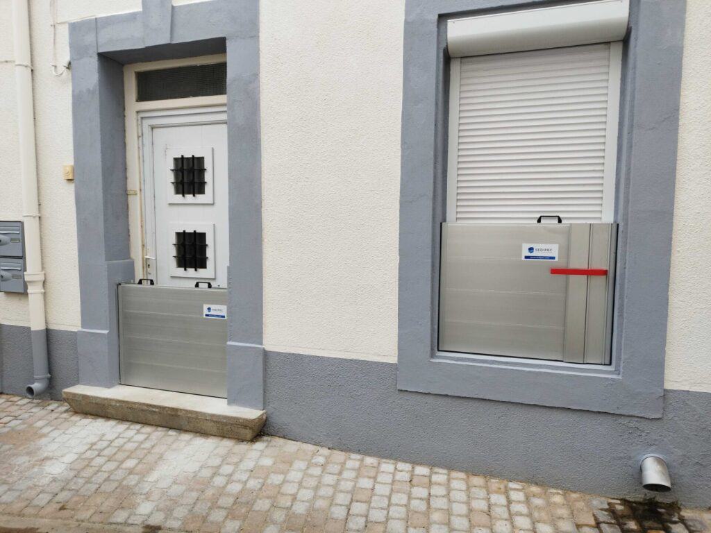 Batardeaux qui protègent une maison