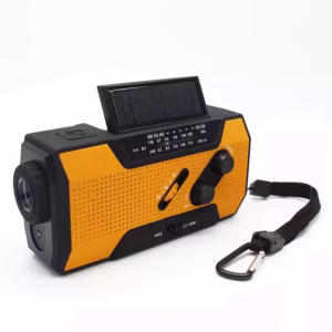 Radio / chargeur / lampe torche de survie Multi Power (Orange)