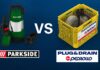 Comparatif visuel entre la pompe vide-cave Parkside de Lidl et le kit anti-inondation Plug & Drain de Pedrollo