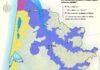 Carte des zones inondables et phénomènes littoraux en Gironde : Bordeaux, Arcachon, Libourne, Langon, Blaye – risques inondation et submersion marine selon le DDRM.