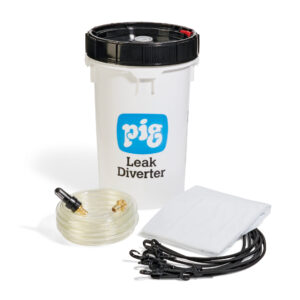 Kit Système de déviation de fuites pour toits - Avec seau NEW PIG®