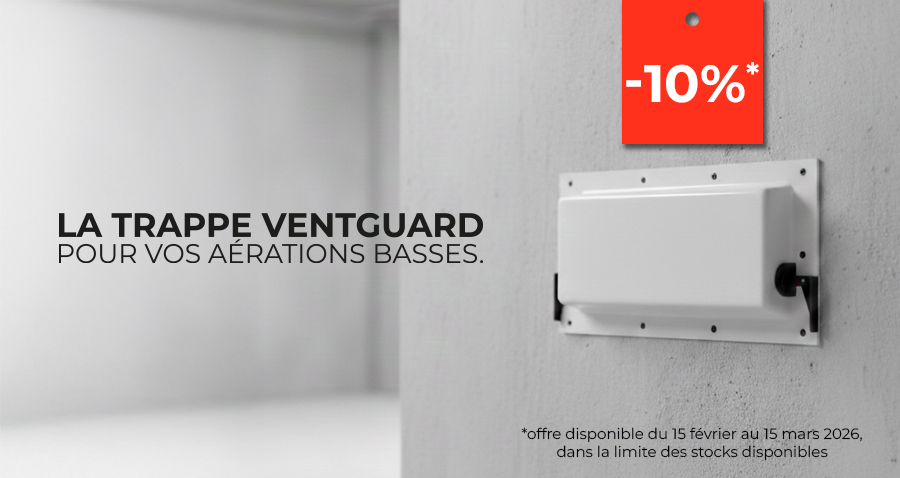 Trappe Ventguard protection aération inondation