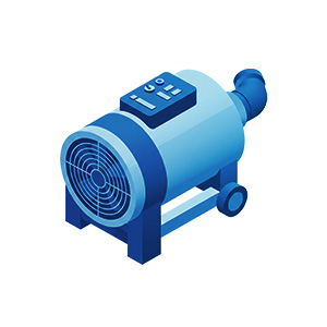 Chauffage de chantier