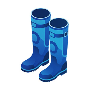 Cuissardes étanches inondation