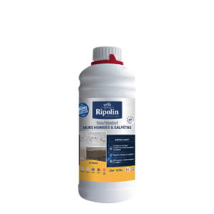 Traitement Murs Humides et Salpètres Incolore 0,75L Ripolin