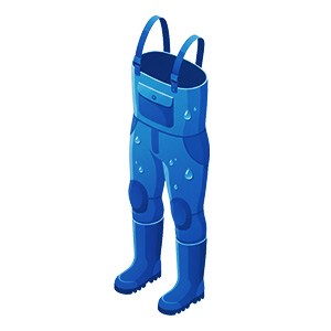 Waders protection inondation