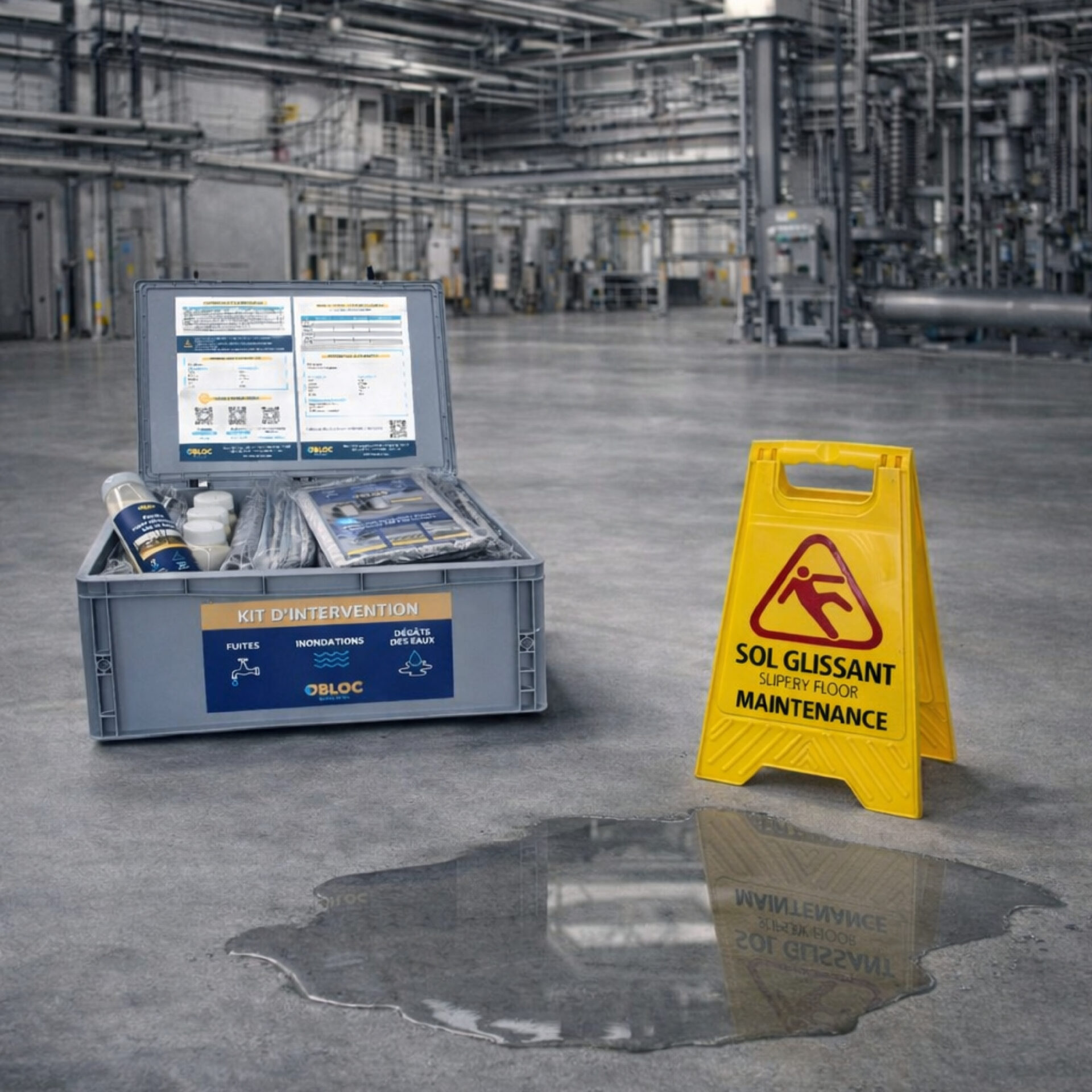 Kit OBLOC protection anti-inondation ouvertures secondaires