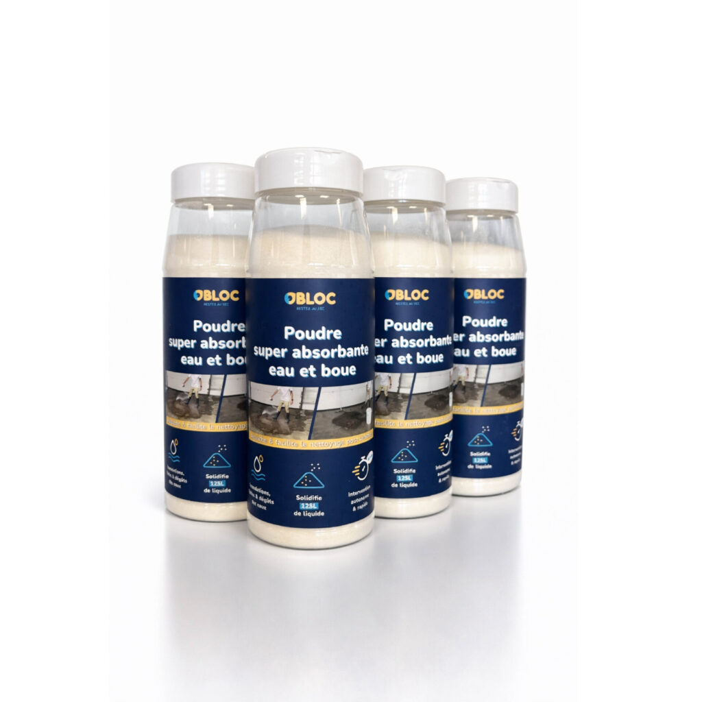 Kit OBLOC PRO - Nettoyage post-inondation Floody.fr