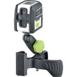 Laser à lignes croisées vertes LASERLINER SmartCross-Laser GX Set avec pince de serrage
