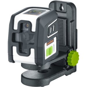 Laser à lignes croisées vertes LASERLINER SmartCross-Laser GX Plus Set avec fixation murale