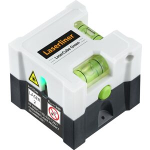 Laser à ligne vert compact LASERLINER LaserCube Green