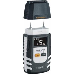 Humidimètre matériaux LASERLINER DampFinder Home – chape, plâtre, bois