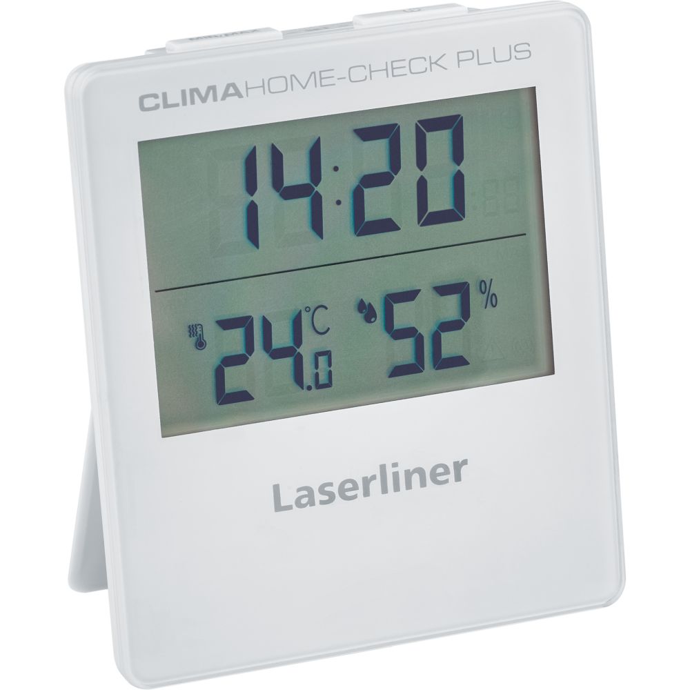 Hygromètre numérique LASERLINER ClimaHome-Check Plus avec recommandation d'aération